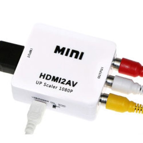 HDMI to AV RCA Converter Adapter MINI HDMI2AV ADAPTER MINI - MINI HDMI