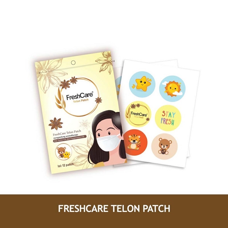 FRESHCARE Eucalyptus telon Patch | freshcare telon patch / grosir 1 box Isi 24pack / FreshCare Stike