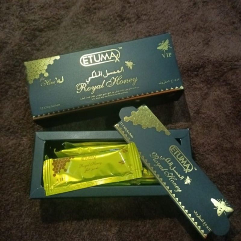 

etumax golden Royal honey VIP original madu herbal Malaysia
