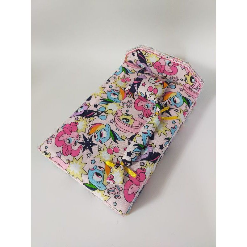 SPRING BED TEMPAT TIDUR BONEKA BARBIE FURNITURE TOYS HADIAH KADO MAINAN ANAK PERAN EDUKASI BALITA SO