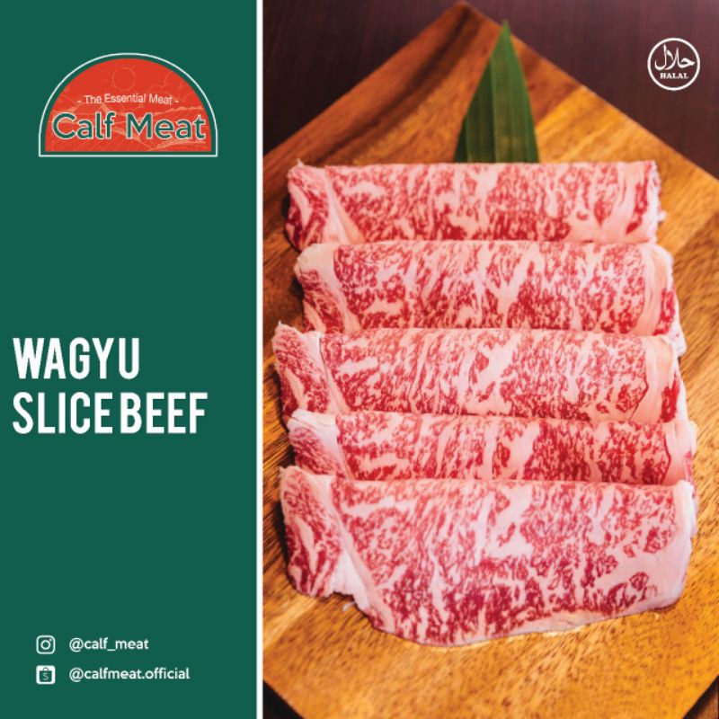 

Wagyu Meltique Slice Beef 500 gr