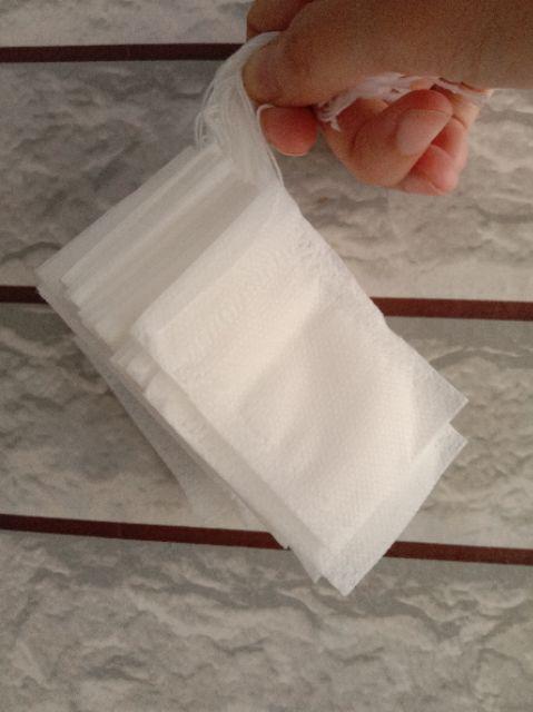 100pcs Kantong Teh Kosong Bahan Non Woven