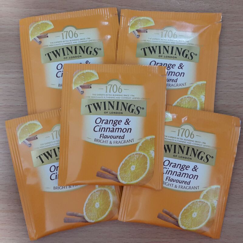 

Twinings Orange & Cinnamon Tea Sachet