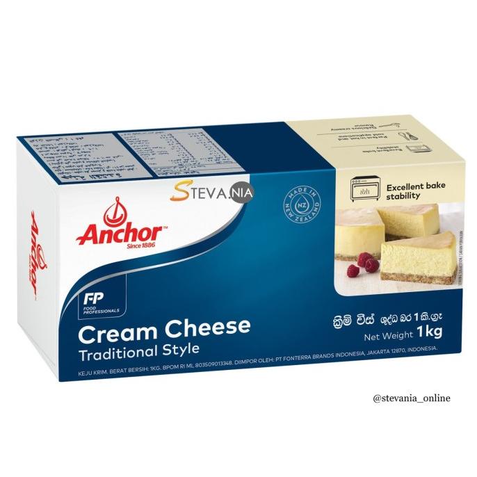 

ANCHOR CREAM CHEESE 1KG ORIGINAL