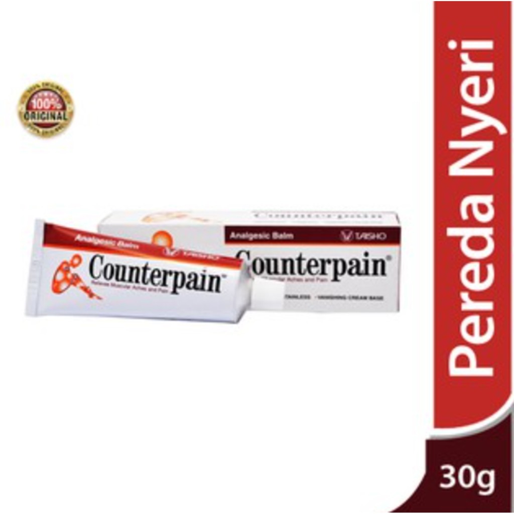 Counterpain Gel Original &amp; Cool Gel 5GR/15GR/30GR/60GR/120GR ORIGINAL-BPOM