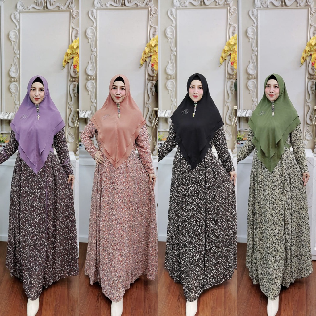 Tania Syari part 2  By Gallery Maryam id ORI Hijab Gamis Syar'i Original Kekinian Terlaris Termurah 