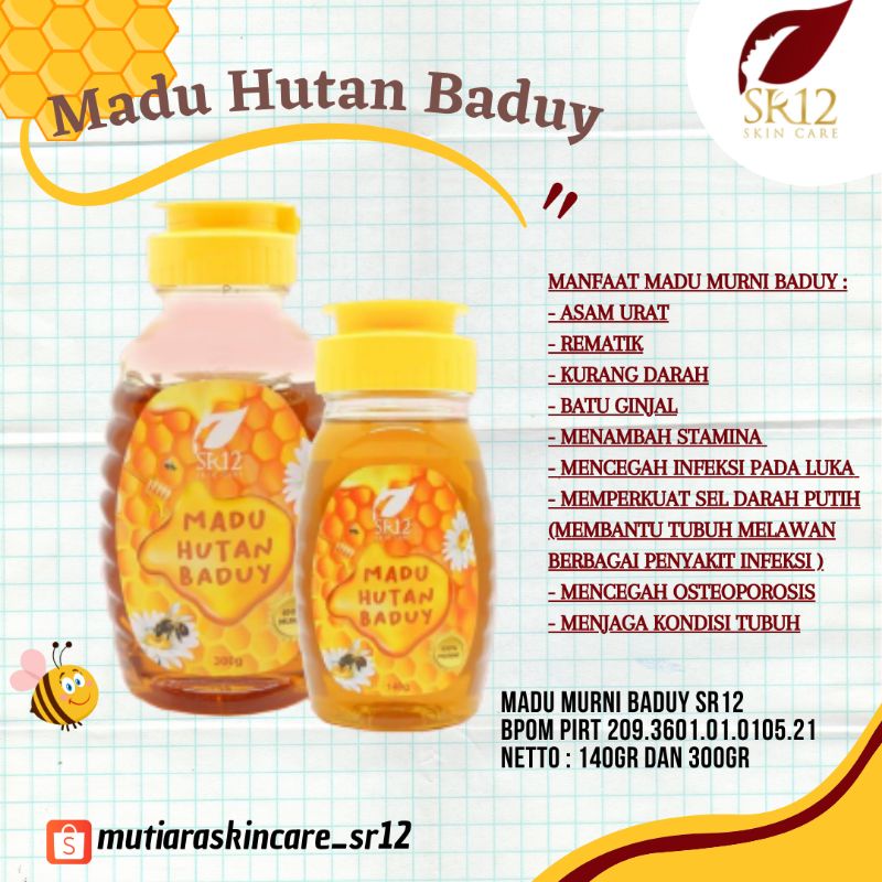 

MADU ASLI SR12/MADU HUTAN BADUY SR12/MADU HERBAL AMAN BPOM