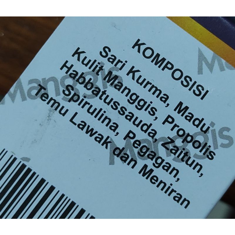 Madu Kurma Manggis Plus Propolis