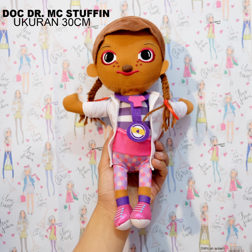 Boneka doc dr. stuffin boneka dokter doktor 30cm