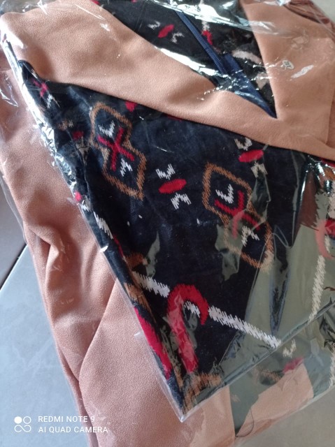 Batik Wanita Asj Sa Hrb026 Kenongo Kemeja Tosca Pendek / Atasan Batik Wanita