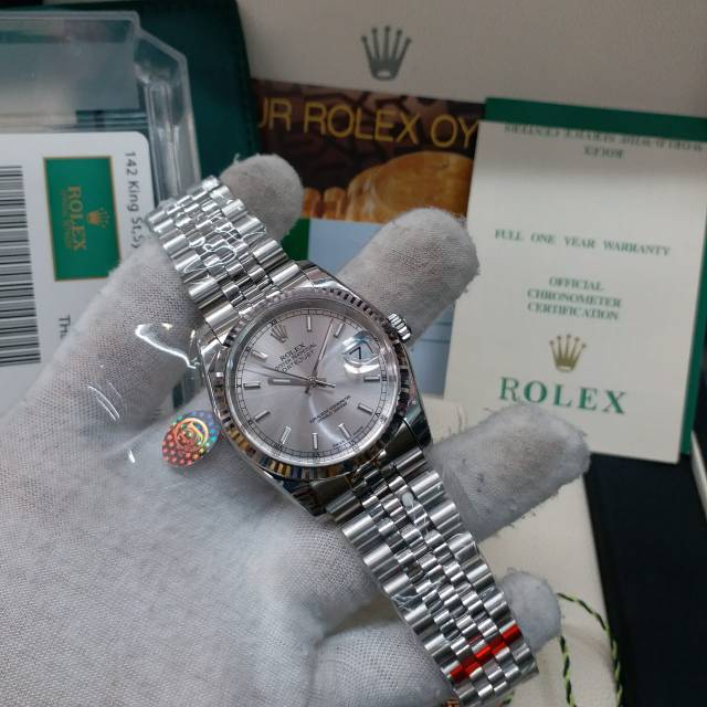 Jam Tangan Pria Rolex Datejust Swiss Eta 1:1 Clone Seri DJ Ori Watch