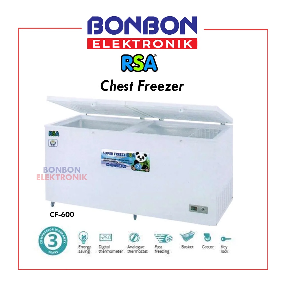 RSA Chest Freezer CF-600 / CF600 [600L]