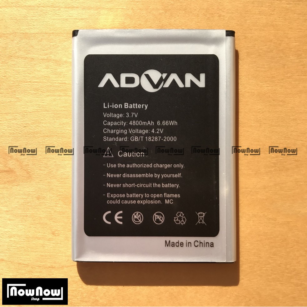 Baterai Advan S5K Original Double Power Batre Batrai Battery HP