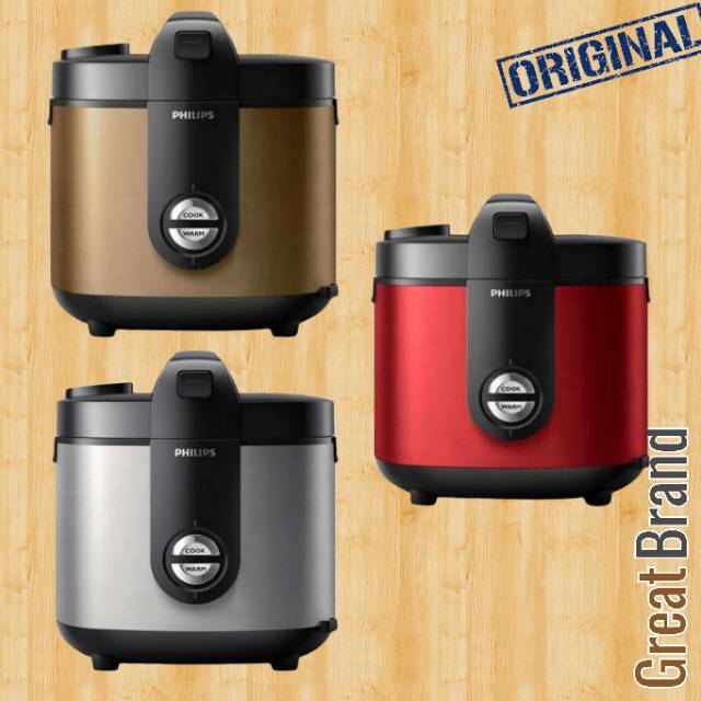 Rice Cooker PHILIPS HD-3132 3D HD 2Ltr Magicom - Garansi Resmi - Tipe Penerus dari Hd-3128