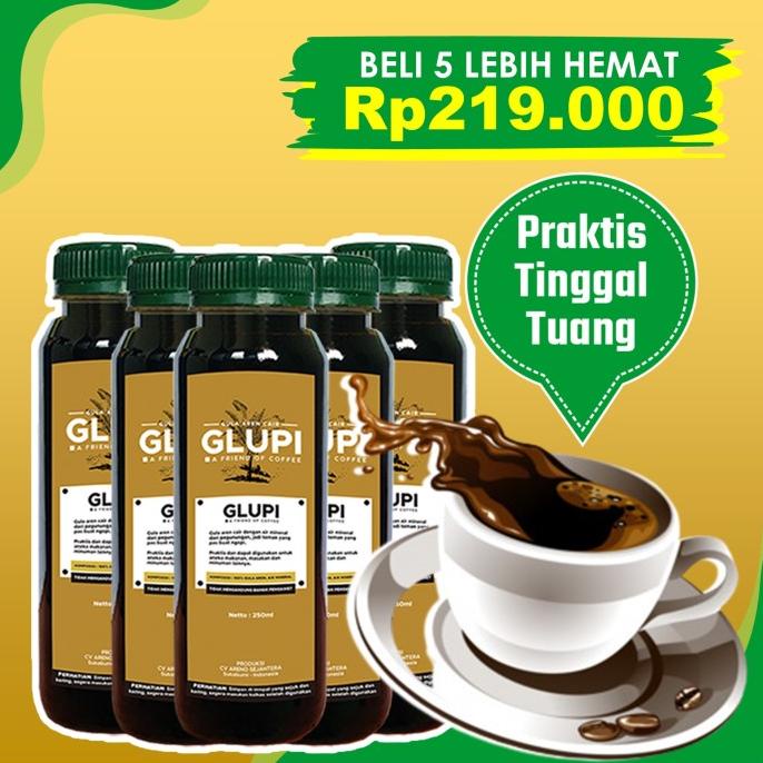 

[PAKET 5 BOTOL GLUPI] GULA AREN CAIR BROWN SUGAR ORGANIK UNTUK BOBA CD364512ZX