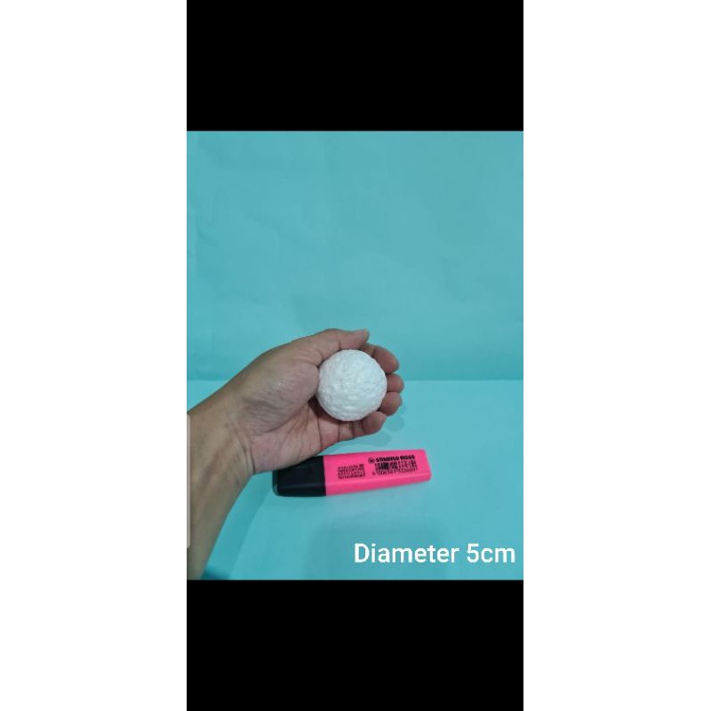Diameter 5cm Bola Gabus Styrofoam Ball