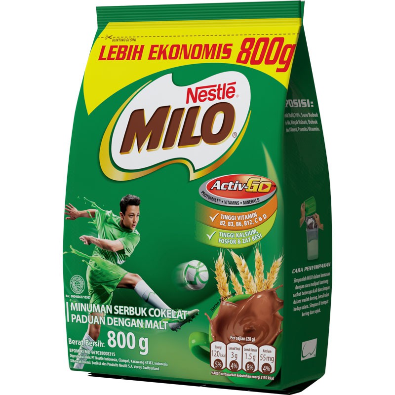  Milo  3In1 800G Shopee Indonesia