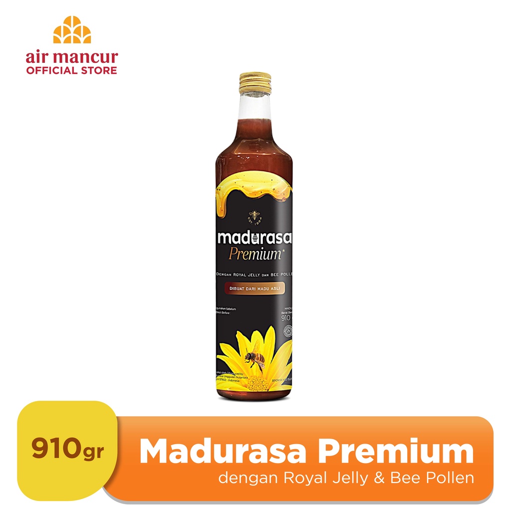 

Madurasa Premium 910gr - Madu Asli Royal Jelly Bee Pollen