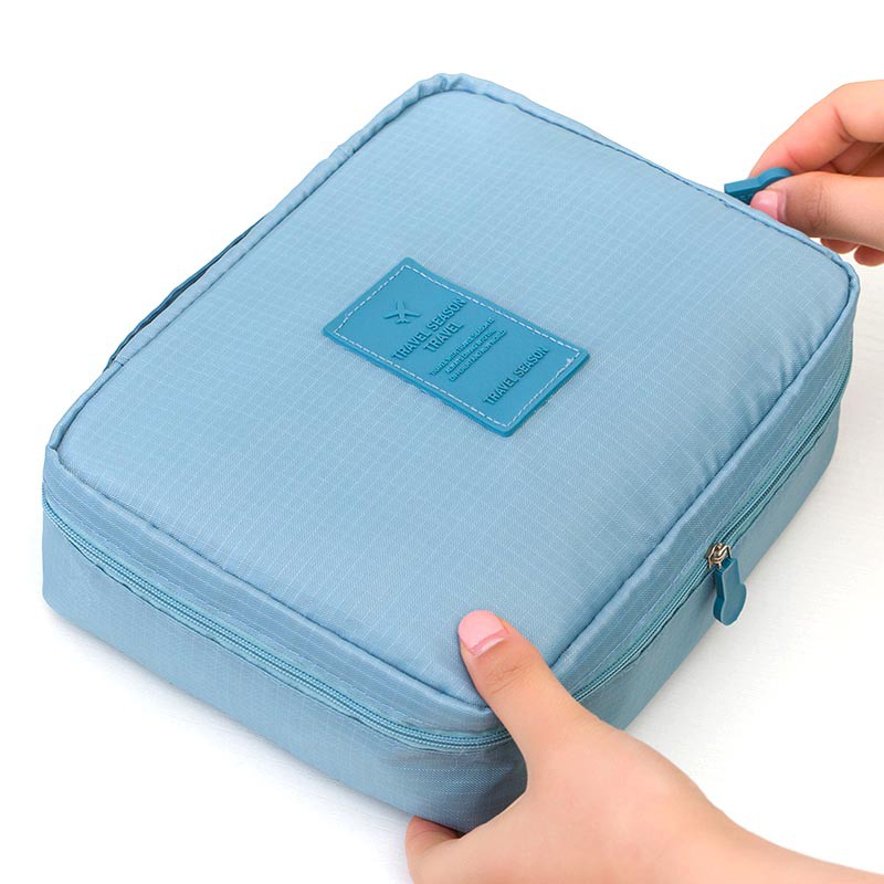 Cassiey Tas Travel Bag in Bag Organizer untuk Kosmetik &amp; Sabun