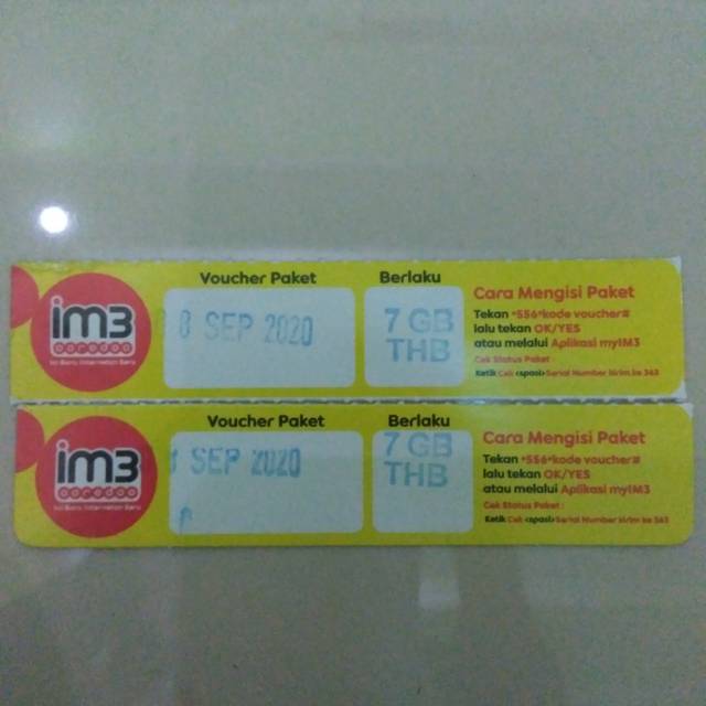 VOUCHER INDOSAT 7 GB UNLIMITED