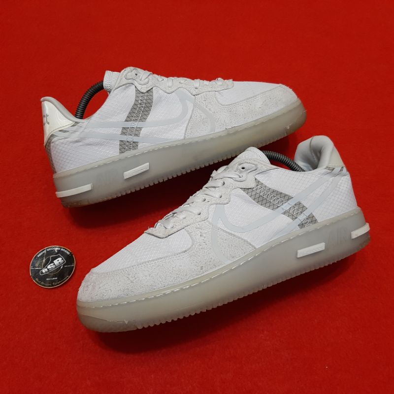 SEPATU NIKE AIR FORCE 1 LOW REACT SIZE. 44 (SECOND BRAND)