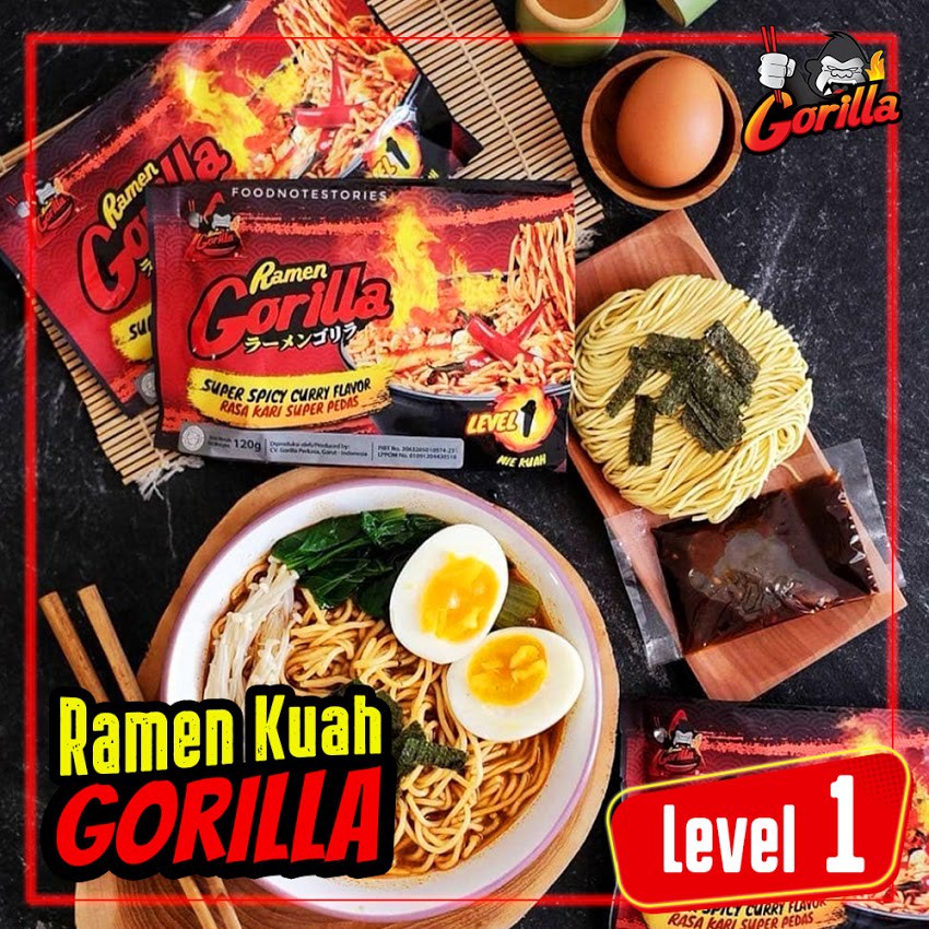 

Gorilla Ramen Kuah Level 1