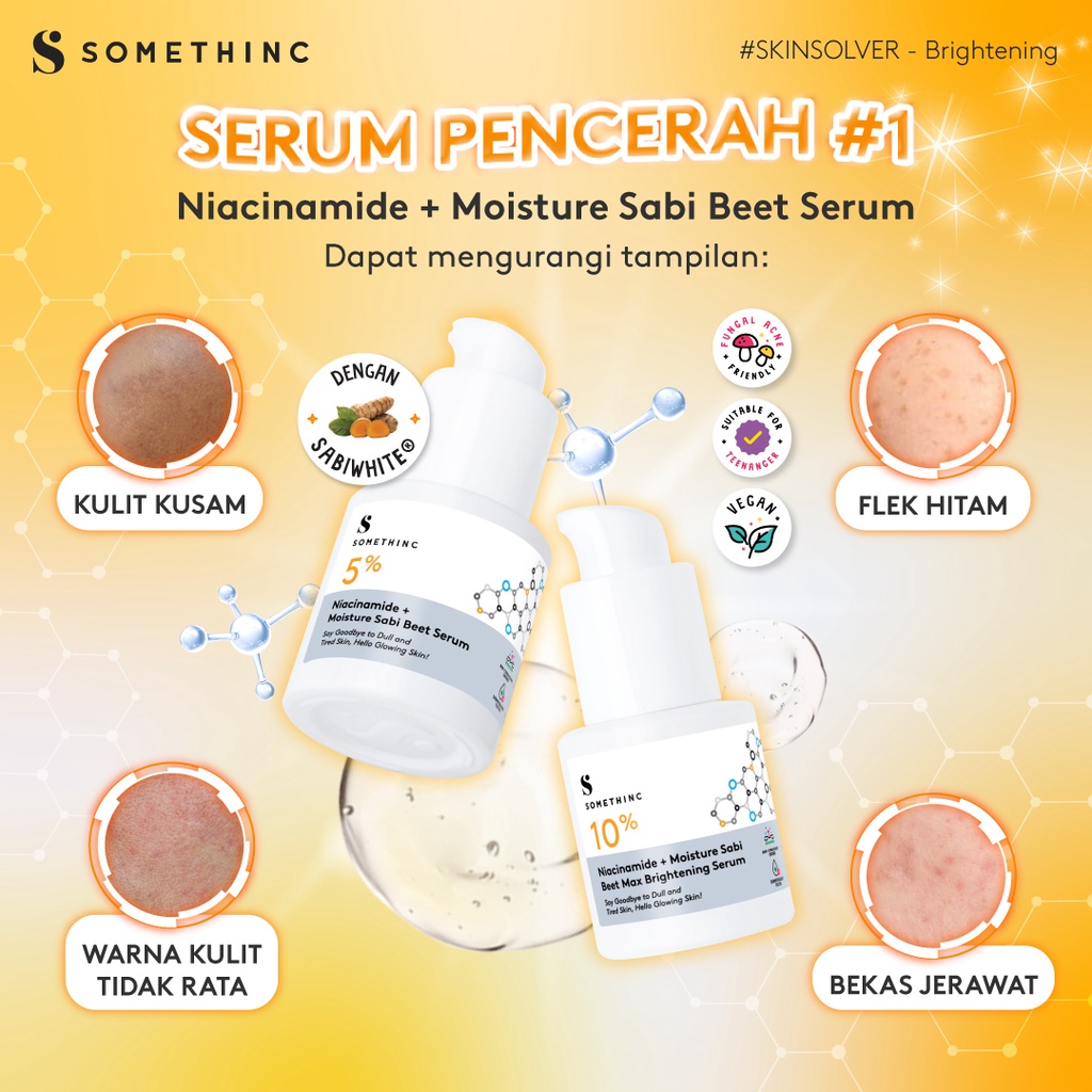 Somethinc Serum Mencerahkan dan Skin Barrier Kit