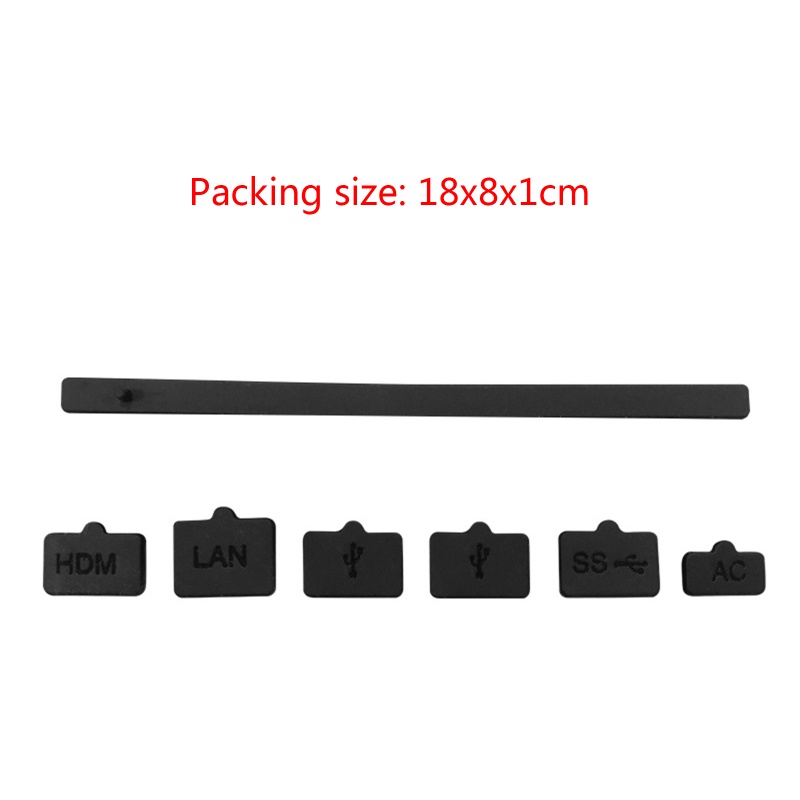 Btsg Colokan Debu Silikon Set Antarmuka Penutup Anti Debu Elemen Bermain Game Ringan Untuk Aksesoris Konsol Game