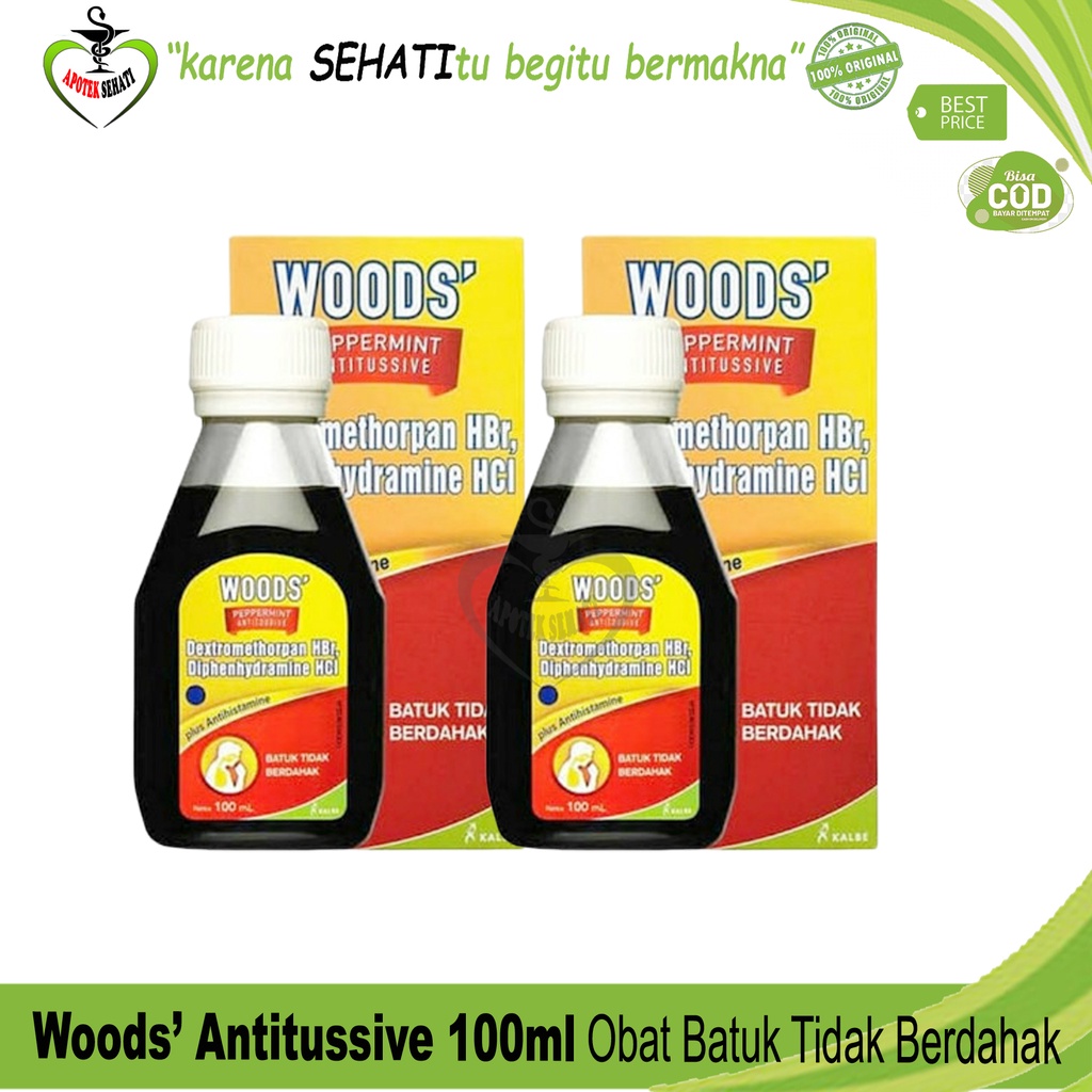 WOOD ANTITUSSIVE ATT 100ML SIRUP BATUK TIDAK BERDAHAK DEWASA