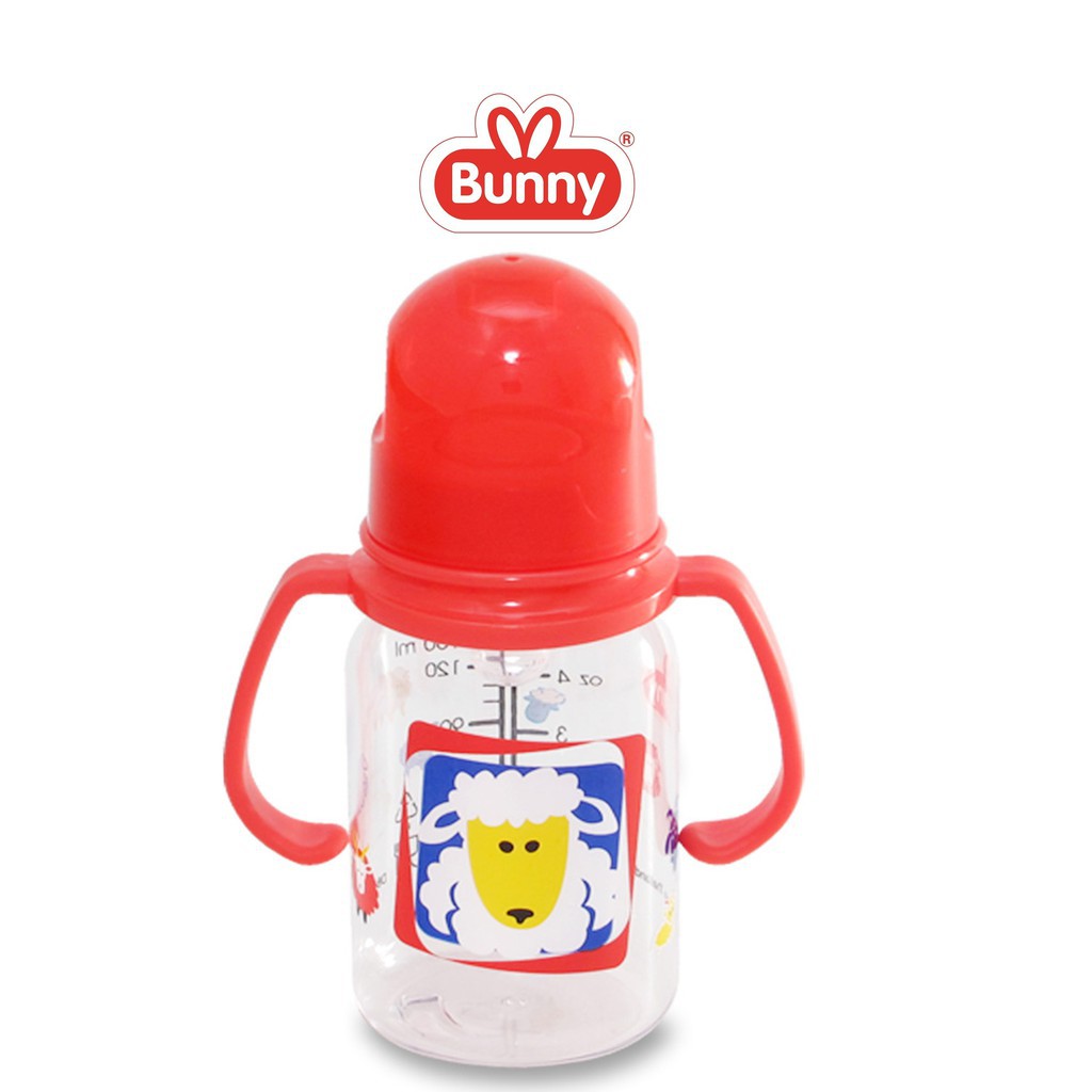 Botol gagang lusty bunny 130 ML - Botol Susu With Handle - gedabug