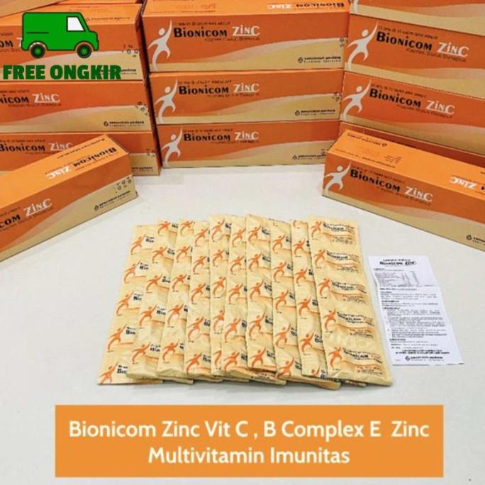 Bionicom Zinc Vit C B Kompleks E - Multivitamin Vitamin Imunitas Imun 6Y3Khdknfb