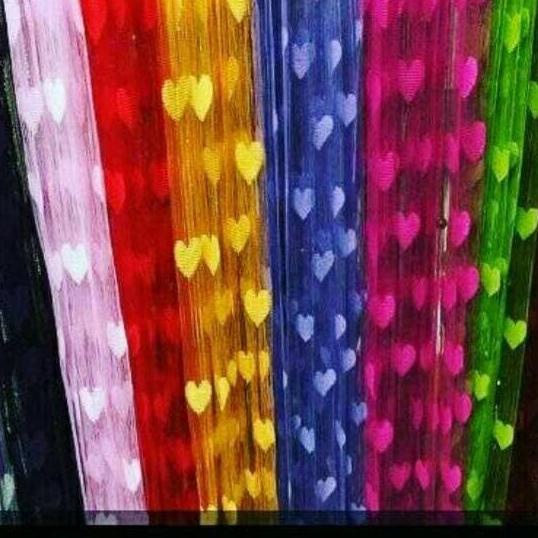 ➥ TIRAI BENANG MOTIF KUPU-KUPU / TIRAI JENDELA / TIRAI PINTU ℗