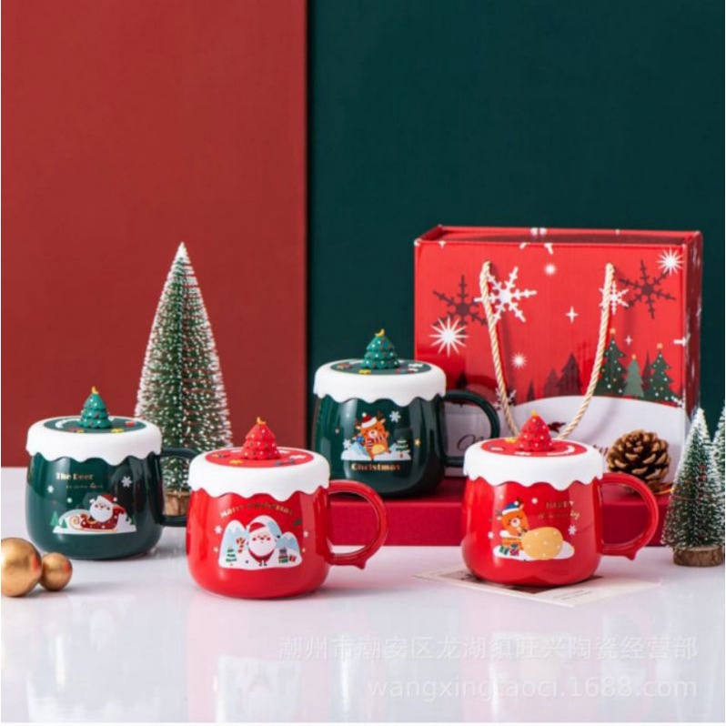 

CANGKIR KERAMIK NATAL TUTUP SILIKON POHON NATAL / TUKAR KADO NATAL GIFT SET