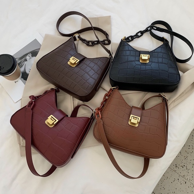 ( 2PC 1KG ) GTBI998878506 New Arrival  !!!  Tas Selempang Tas Wanita Import  Premium Terbaru