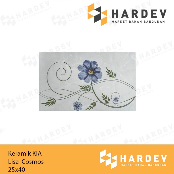 KERAMIK KIA 25X40 LISA COSMOS GREY