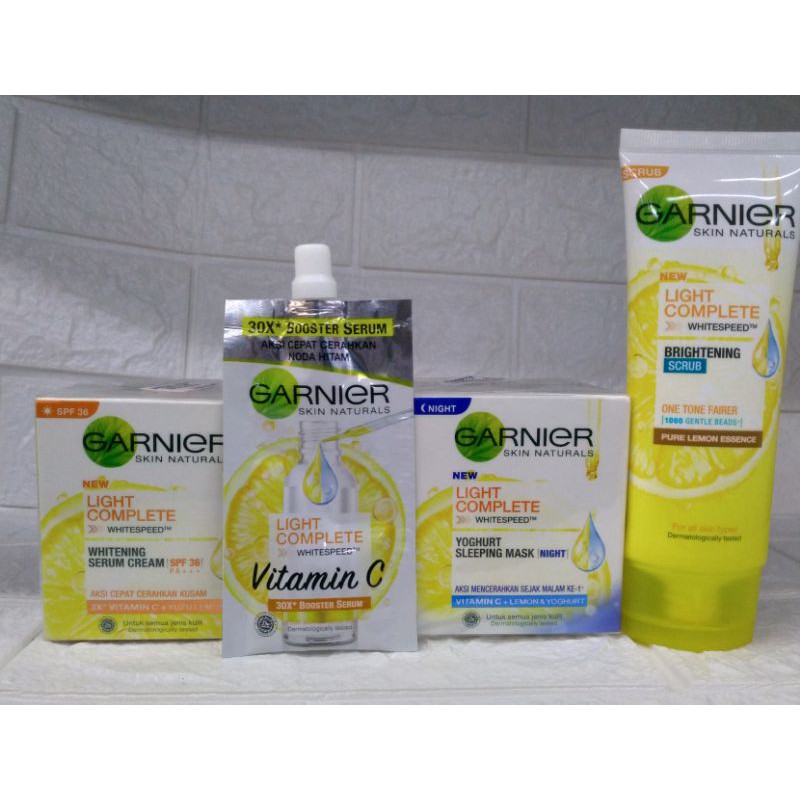 PAKET GARNIER LIGHT COMPLETE SERIES