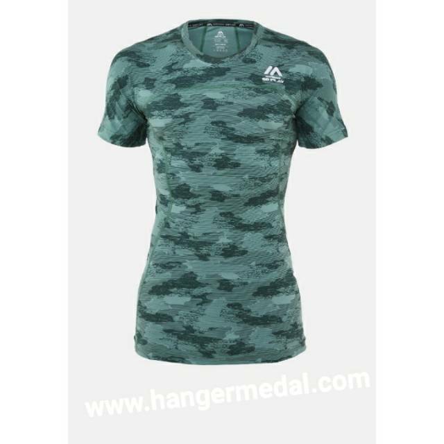 MASTERMAN GOPLAY PERFORMANCE DYE KNIT CAMO ARMY KAOS LARI GYM OLAHRAGA