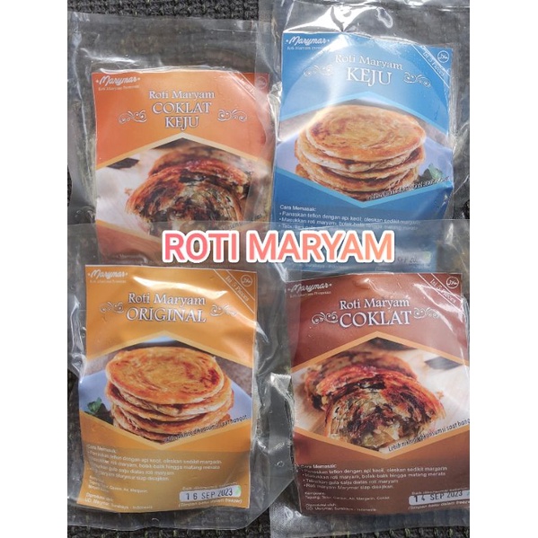 Roti Maryam isi 5 aneka rasa FROZEN