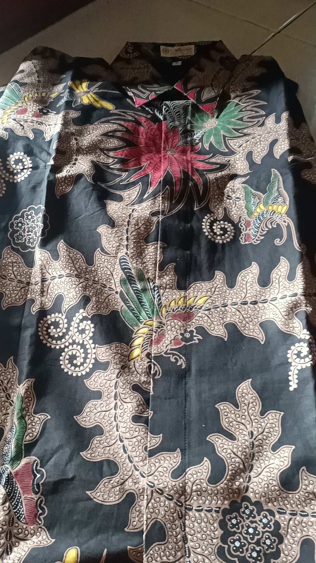 Baju Batik Pria Lengan Panjang Modern Batik Pria Lengan Panjang Slimfit Kemeja Batik Pria Rba012