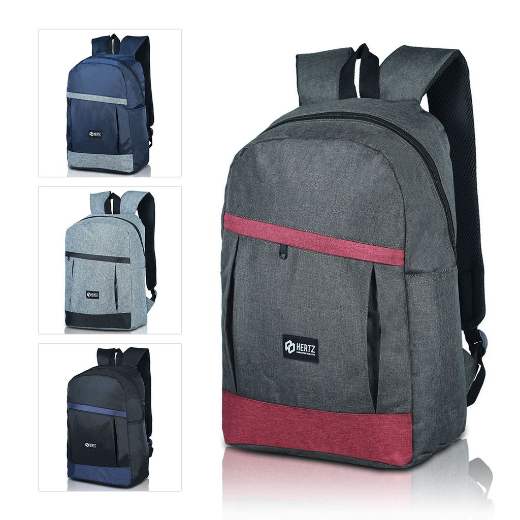 Tas Ransel Pria H 2918 Tas Punggung Backpack model terbaru Brand Hertz Murah Berkualitas