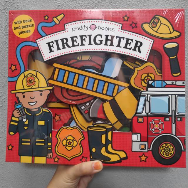 Priddy Books Firefighter (Puzzle Book)
