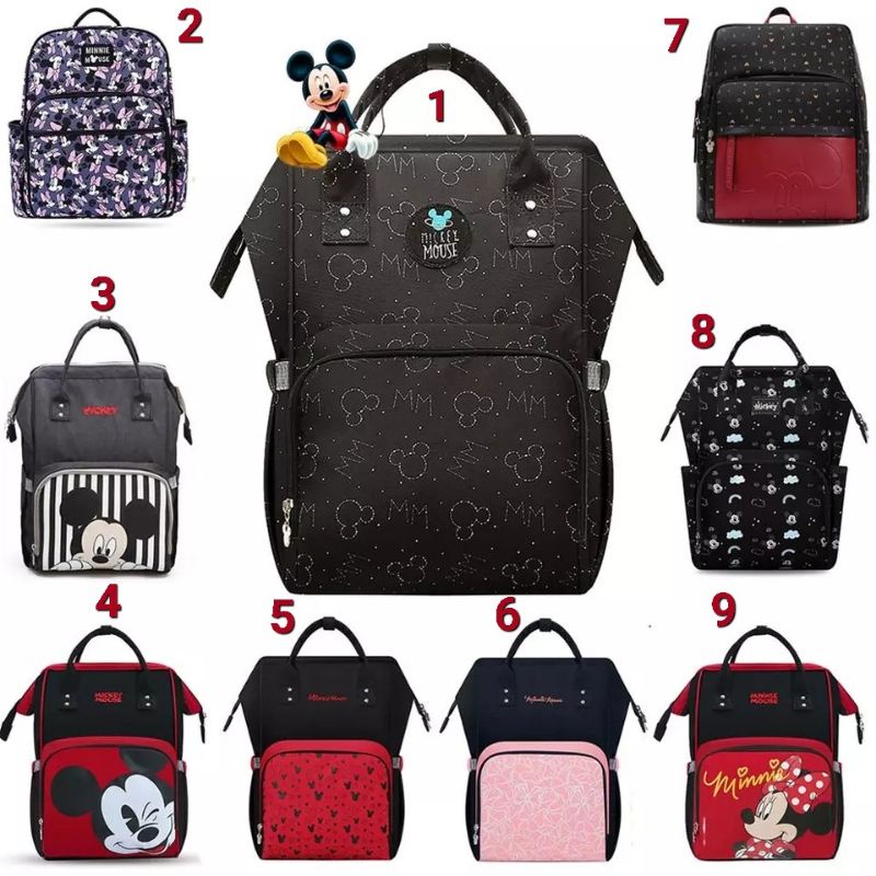 tas diaper bag mickey ORI DISNEYLAND