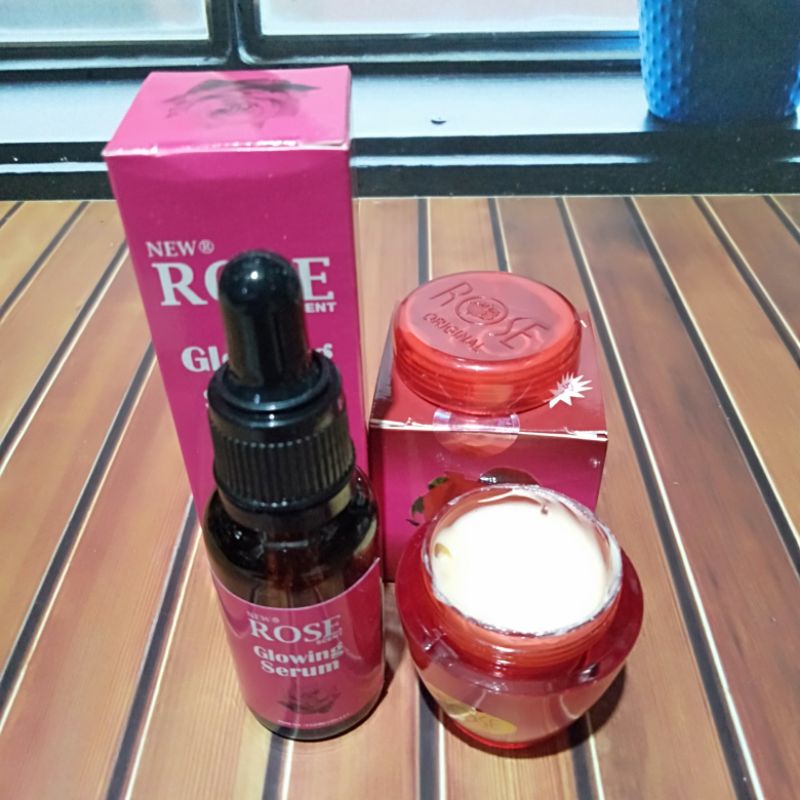 Paket Cream Rose Original 2in1 // Cream Rose+Serum