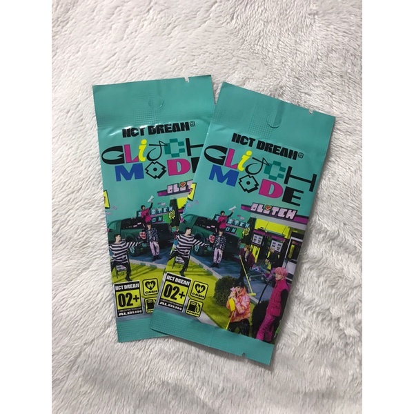 TRADING CARD GLITCH MODE B VER TC GLIMO NCT DREAM SEALED