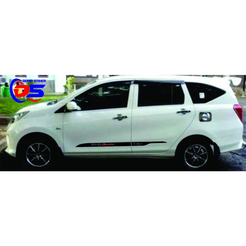 Terbaru Stiker Cutting Mobil Calya Stiker List Trd sportivo Stiker Minimalis Stiker Mobil Toyota Cal