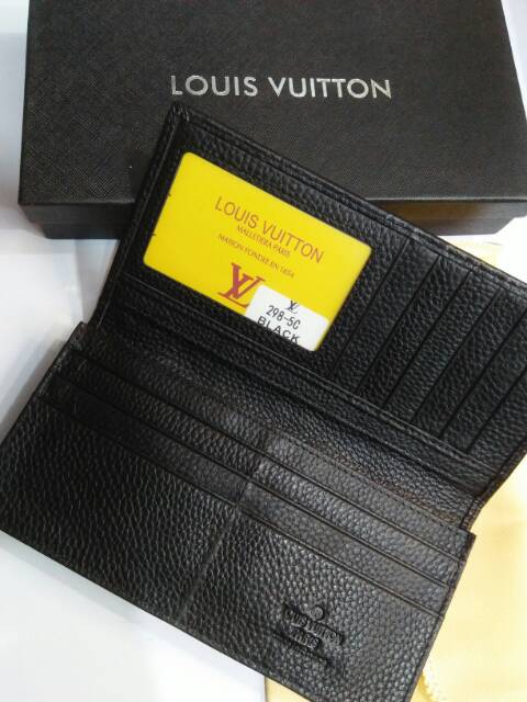 Premium Dompet lipat panjang kulit asli