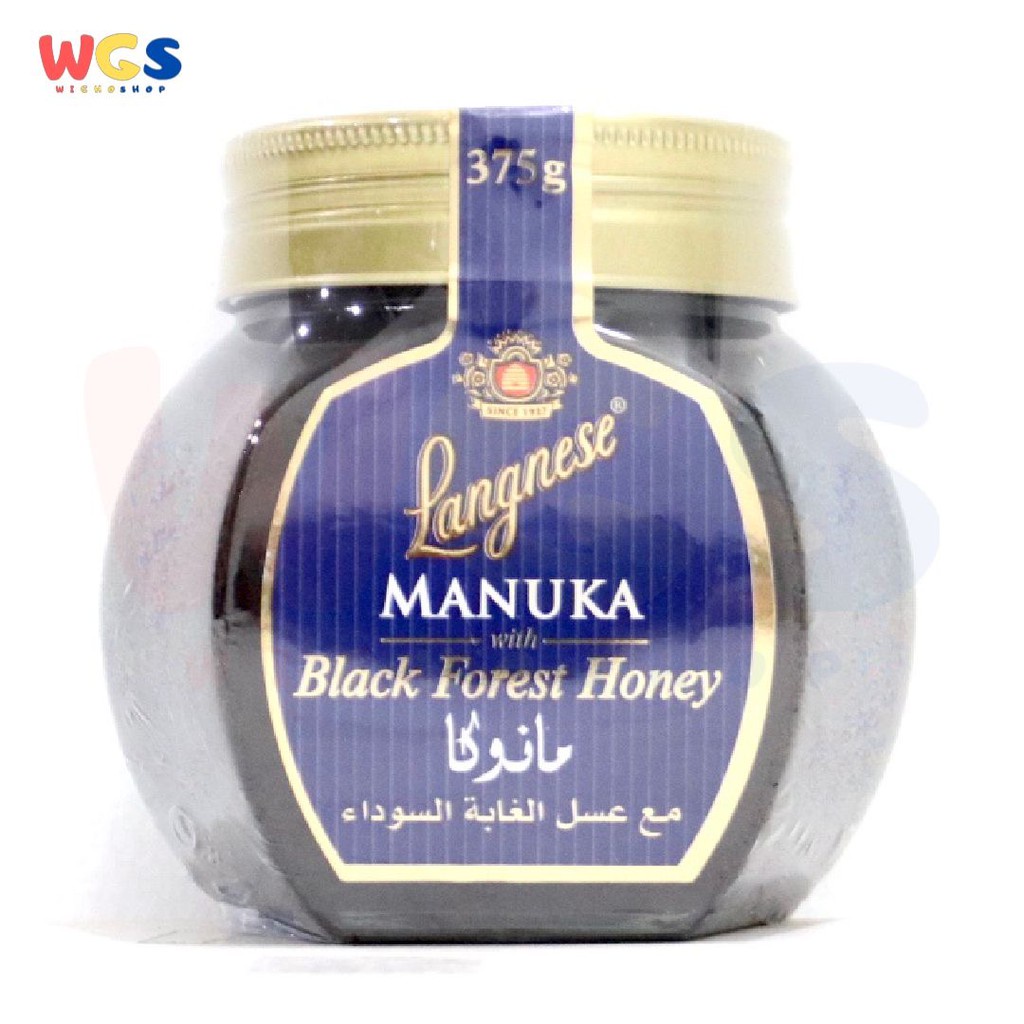 Langnese Manuka Black Forest Honey 375 gr - Madu Hutan Manuka