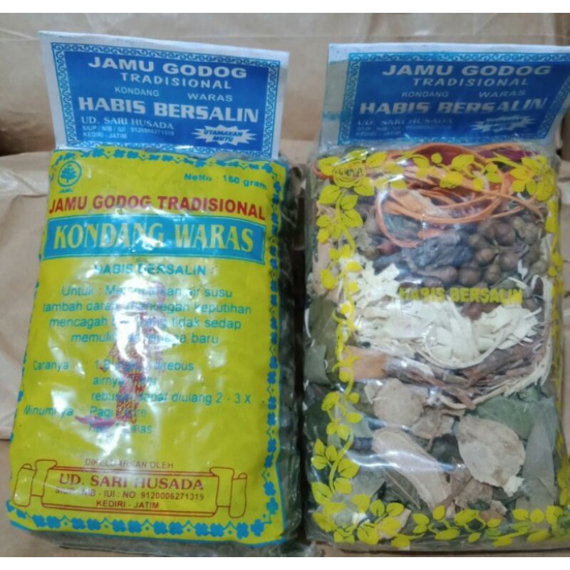 

Jamu rebus / jamu godog habis bersalin