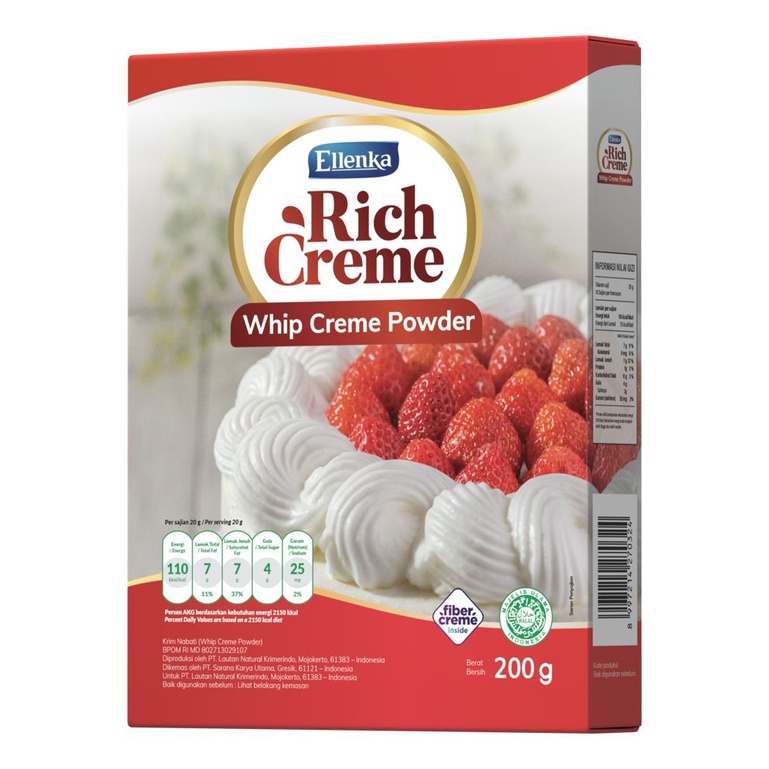 

Rich Creme Whipping creme Powder 400 gr