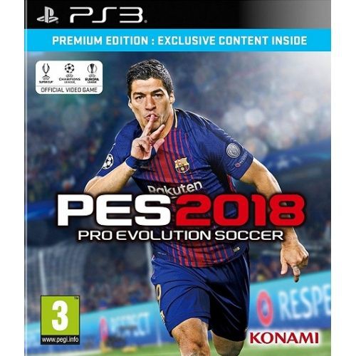 Kaset Game PS3 PES Pro Evolution Soccer 2018